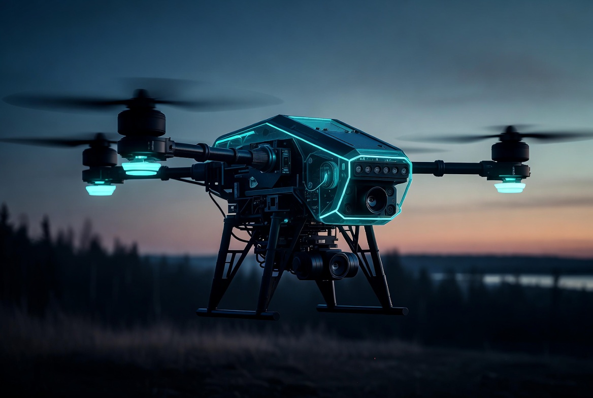 Industrial autonomous UAV concept